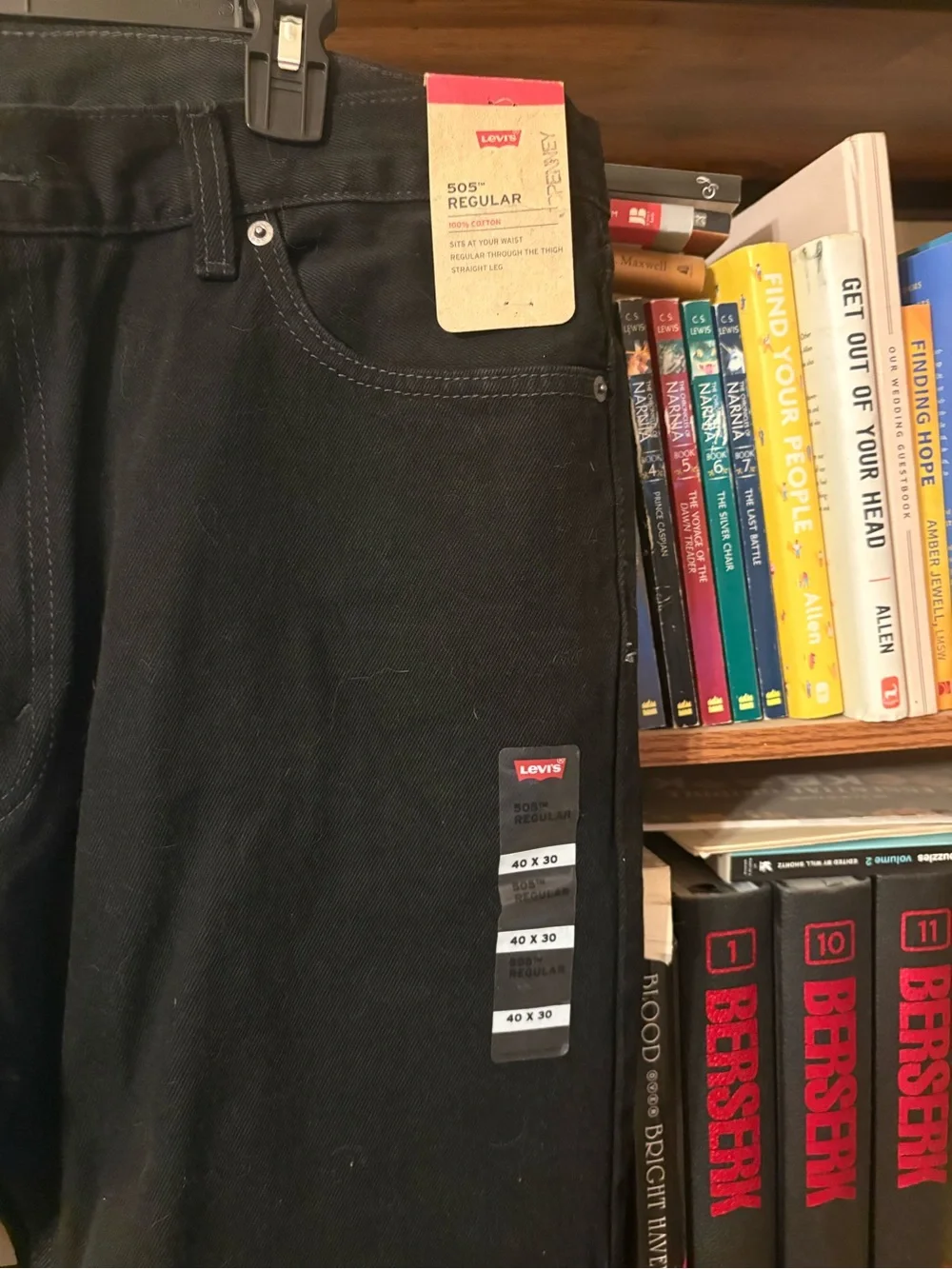 Levi's Slim Straight Black Men's Jeans